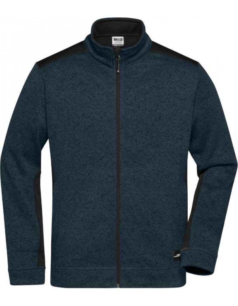 Jachetă de lucru tricotată din fleece pentru bărbați cu rezistență ridicată